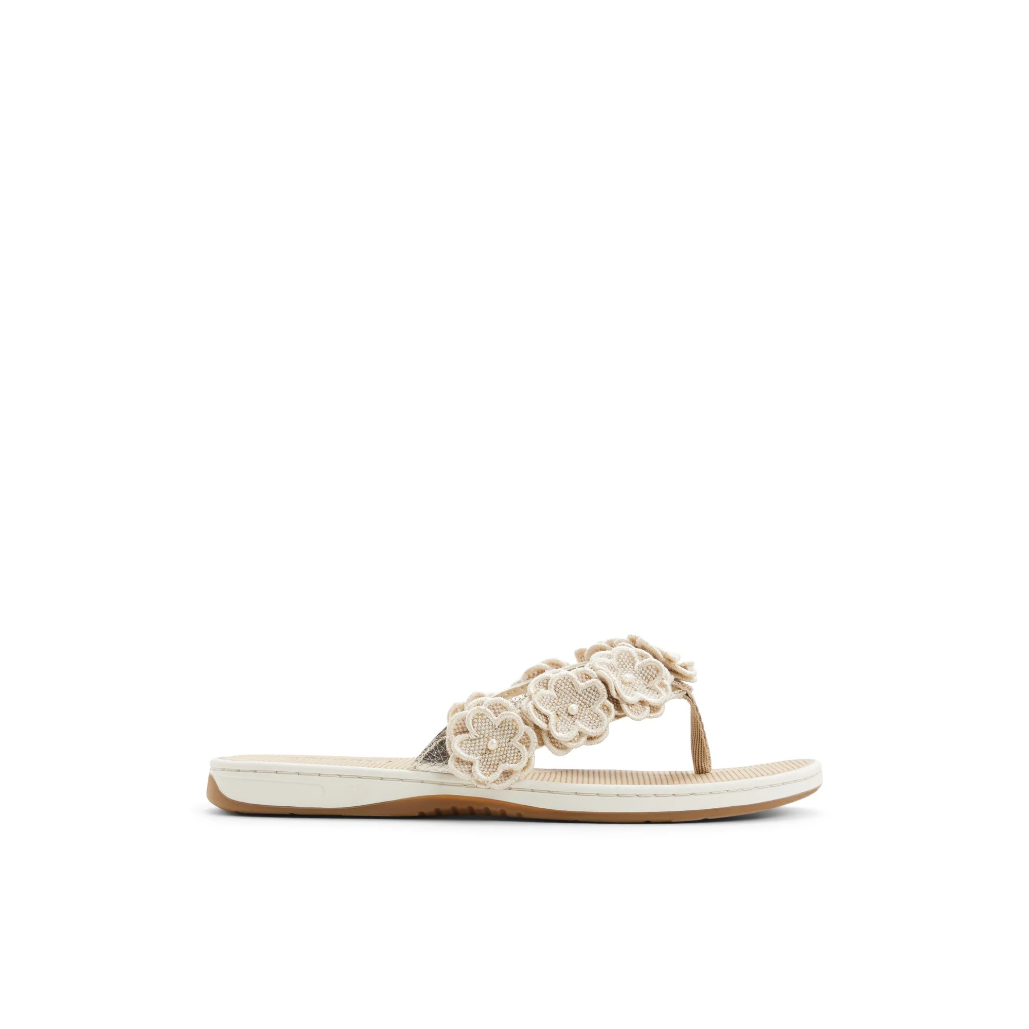 Seafish Floral Thong Sandal