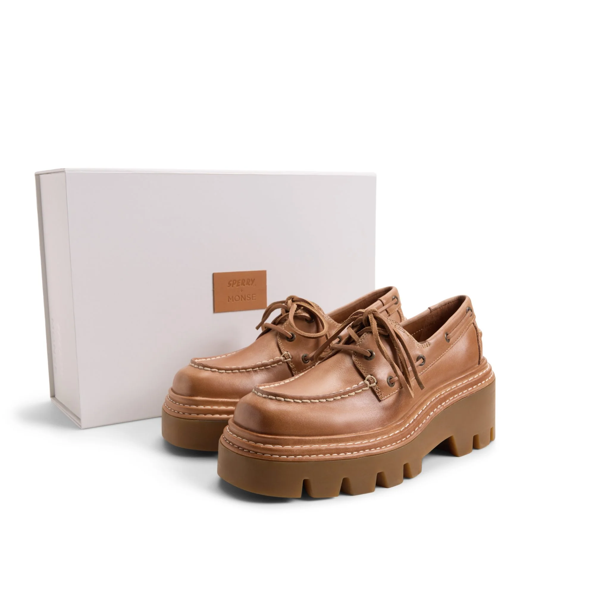Sperry x MONSE Authentic Original™ 2-Eye Lug Boat Shoe - Image 7