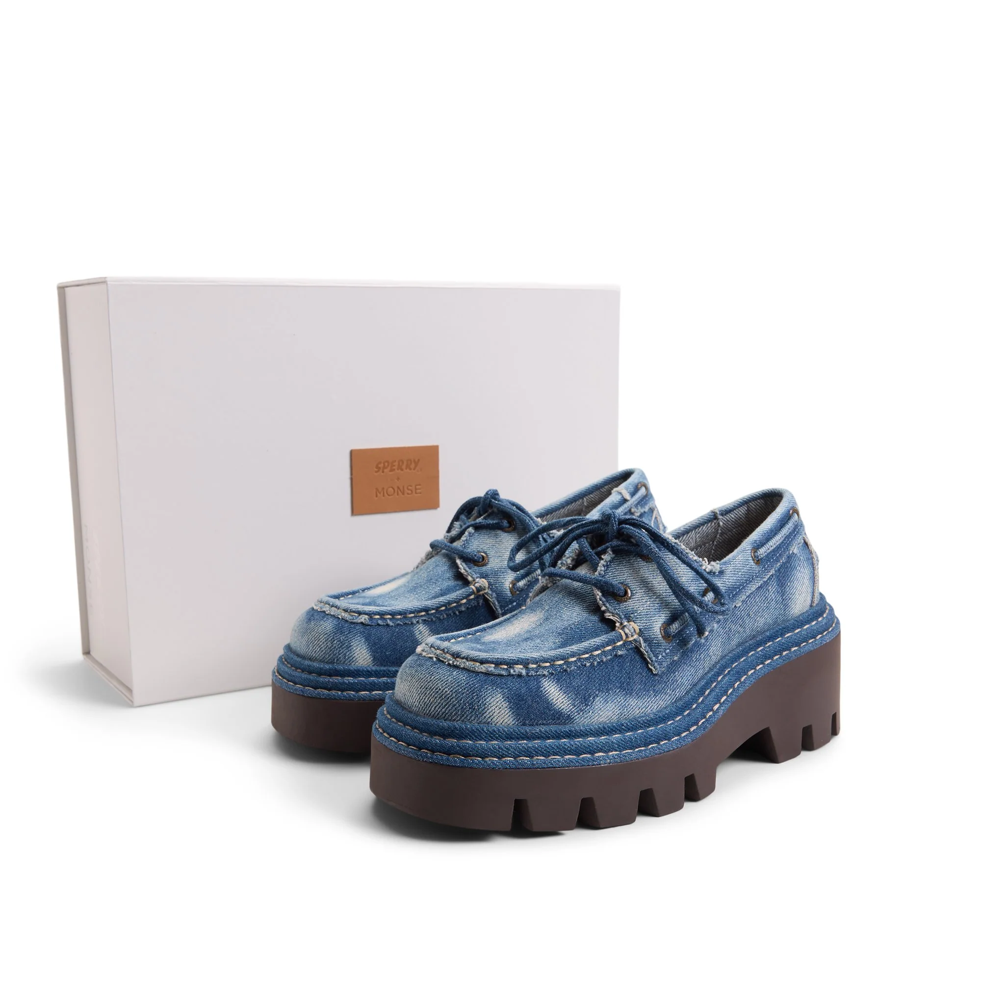 Sperry x MONSE Authentic Original™ 2-Eye Lug Boat Shoe - Image 7